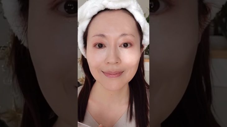 【50代メイク】#ノーファンデ #shorts #若見えメイク#セザンヌ#アラフィフ