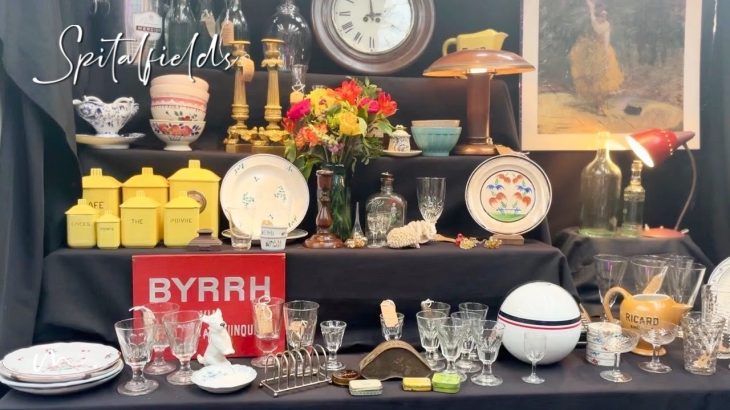 お洒落度No.1のアンティークマーケット🇬🇧スピタルフィールド—ロンドン