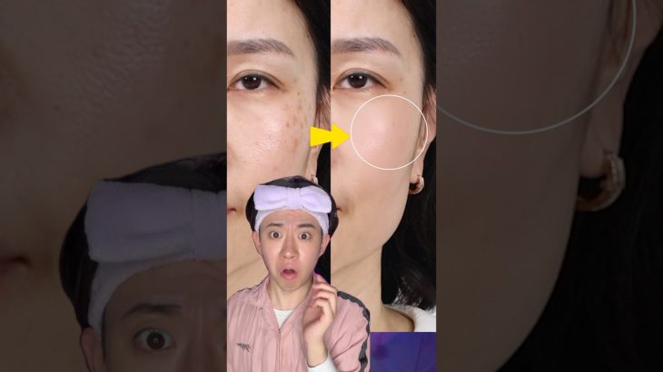 1分で悩めるシミが消える美容液って実際どうなの!? #shorts #美容 #シミ #美容液