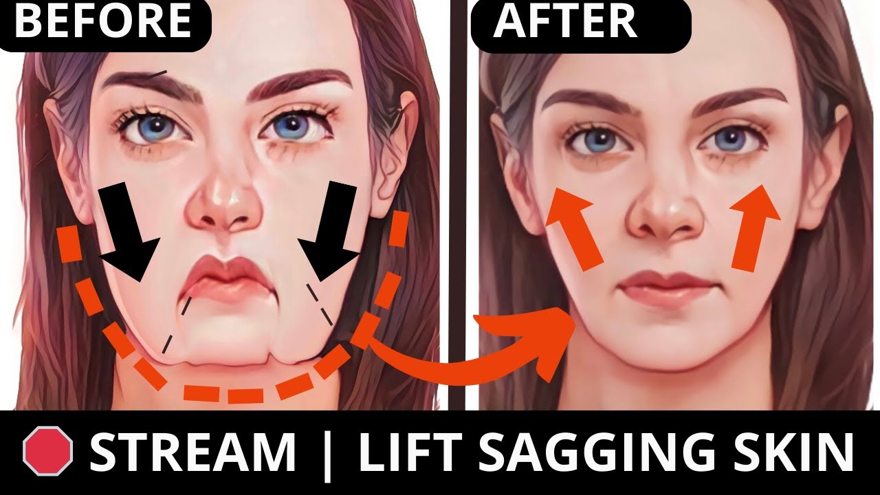 🛑 The Secret to Tighter Skin: Anti-Aging Face Exercises for Jowls & Sagging! Laugh Lines, Forehead