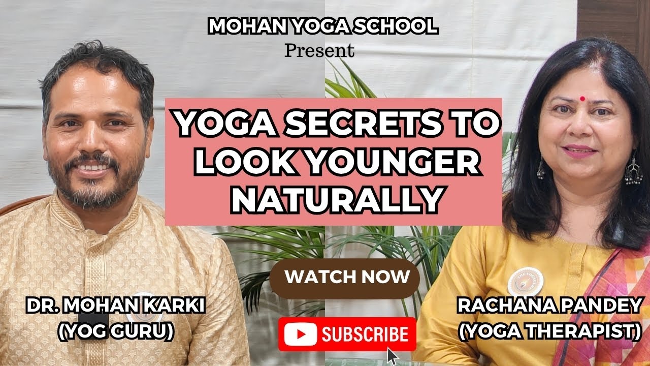 Yoga Secrets for a Younger You! #agereversal #healthyaging